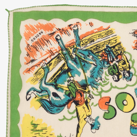 サウスダコタ マッププリント バンダナ Yellow / BBB1312 SouthDakota-c1