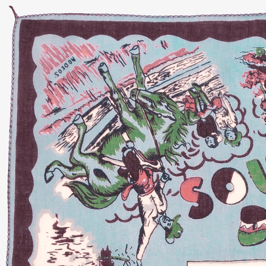 サウスダコタ マッププリント バンダナ Saxe / BBB1312 SouthDakota-c2