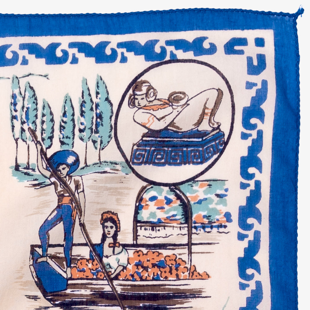 Tijuana 2 Map Print Bandana Blue / BBB1312 Tijuana2-c1