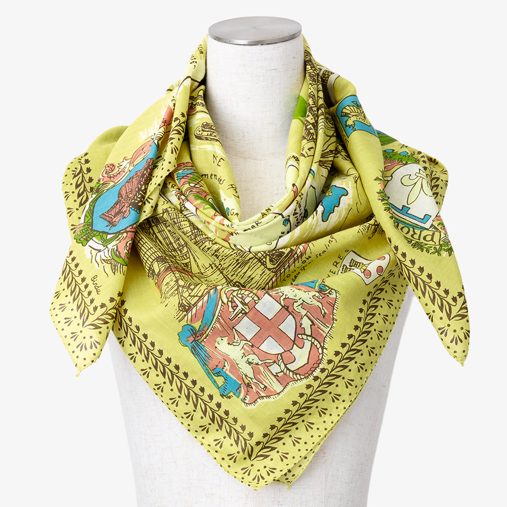 Côte d'azur スカーフ Beige / BBB1313-Cotedazur-c1 – Bindu Web Shop