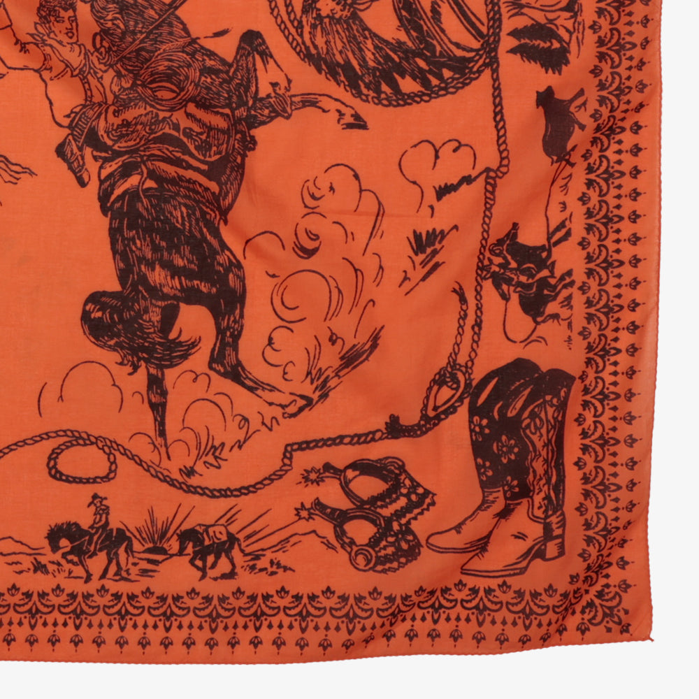 Mid West スカーフ Tangerine / BBB1313-Midwest-c1