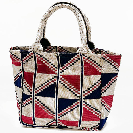 HAL Pennant Jacquard XS Small Tote Bag Tricolor
