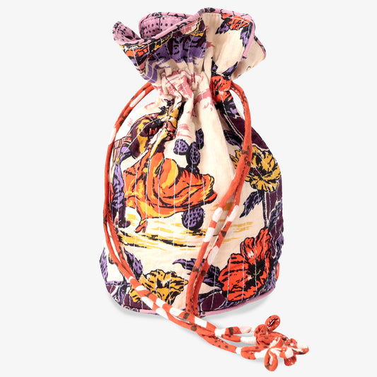 バンダナ エコポーチ・Mexico/Maroon