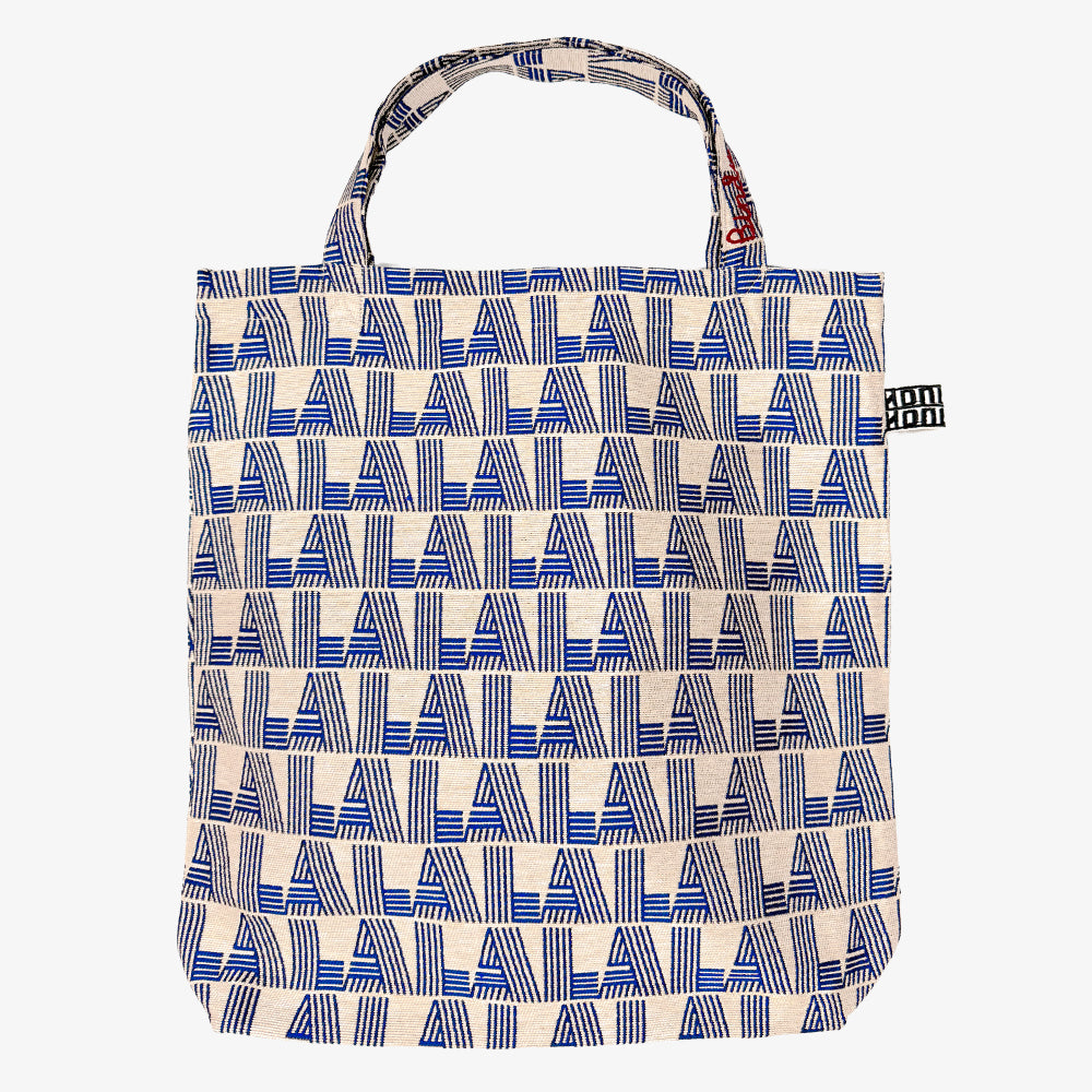 LA Stripe ジャカード トートバッグ Blue / BBB-2094LA-c1 – Bindu Web