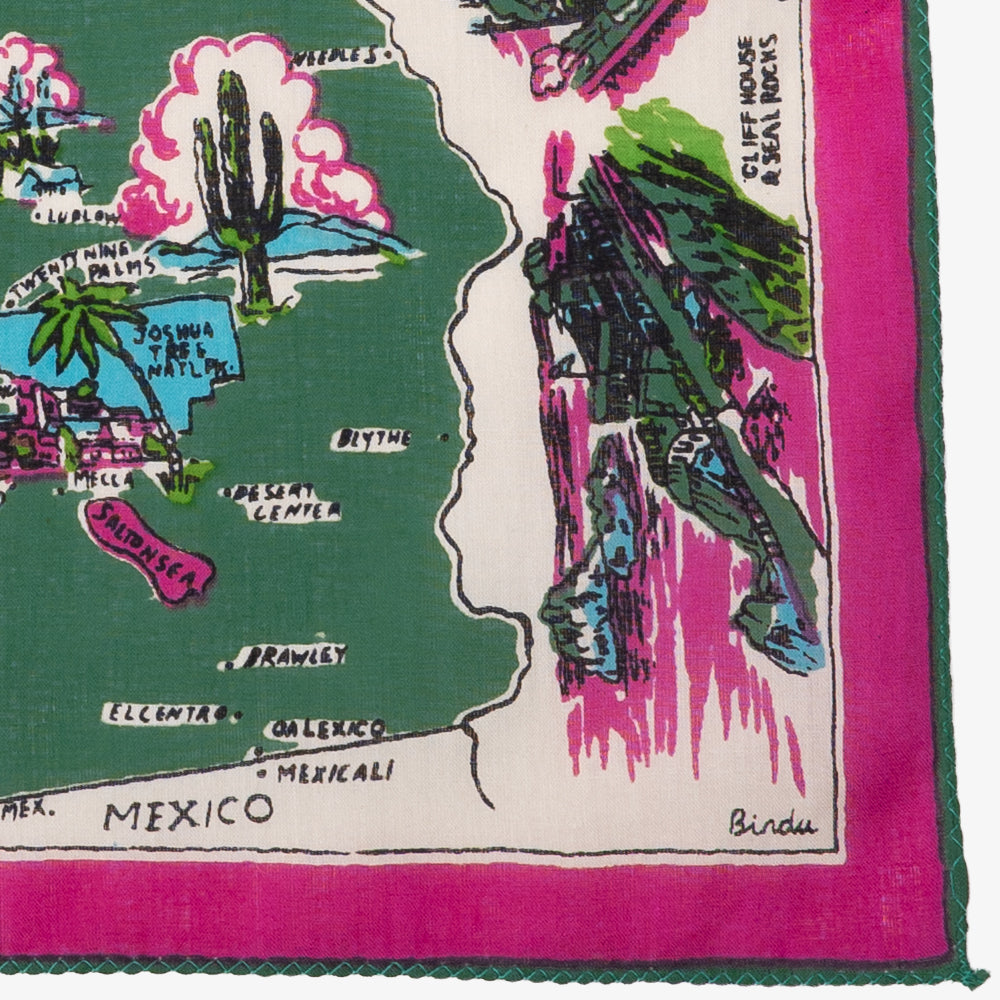 CA1 マップバンダナ Pink / BBB1312-CA1-c2