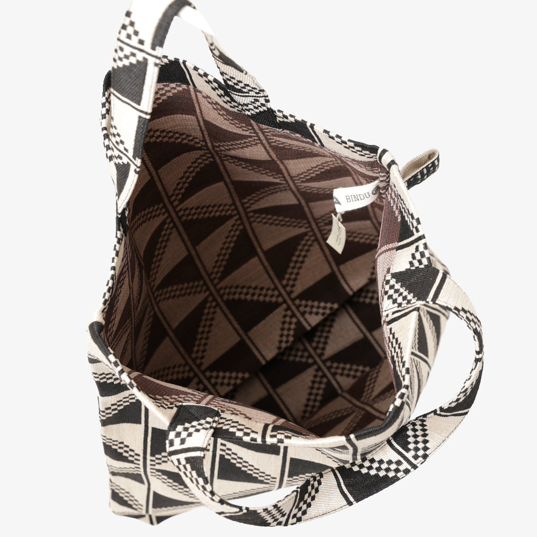 HAL Pennant Jacquard Tote Bag, Tricolor / BBB2064