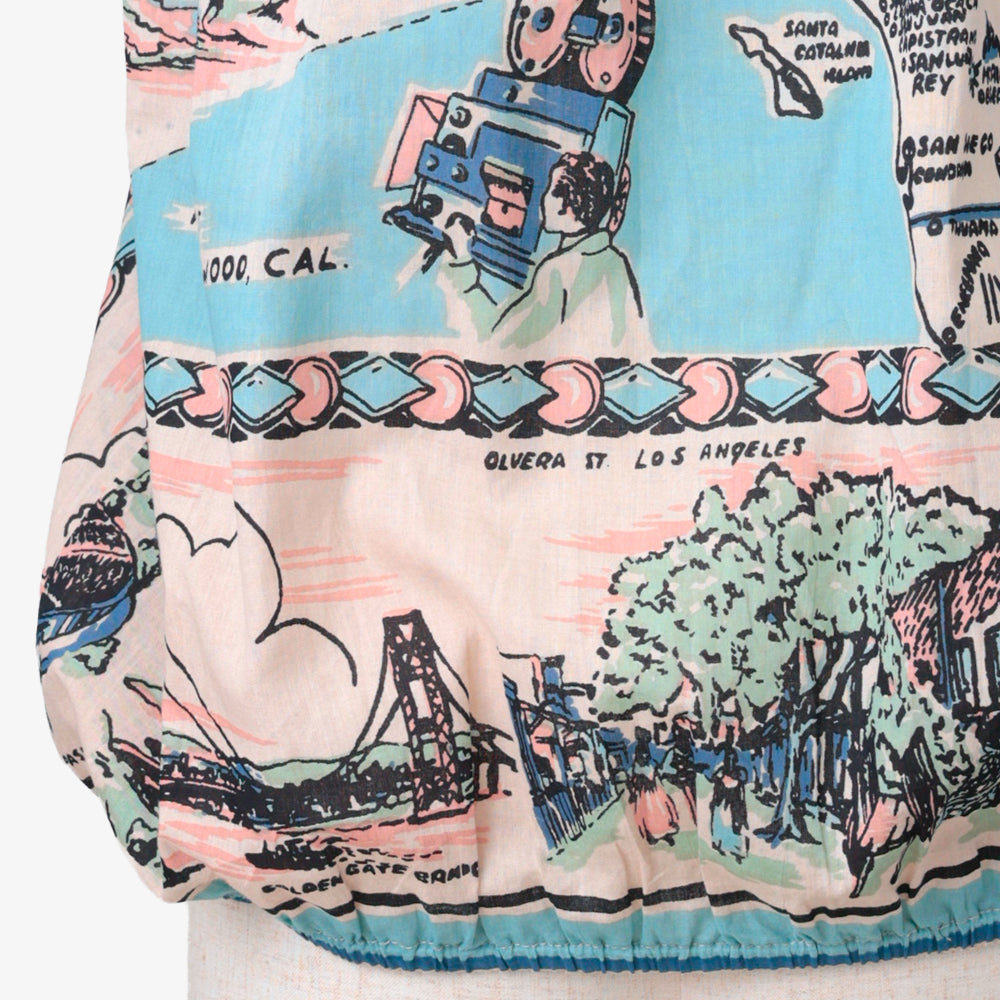 CA3 Map Camisole L.Blue / BM-231-26ss-c2