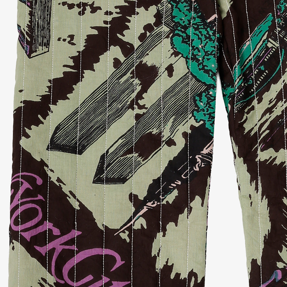 コットンキルトイージーパンツ NY3 Mint / PIM62-24vmap-25fw-c2