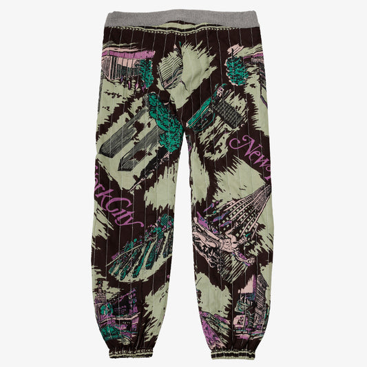 コットンキルトイージーパンツ NY3 Mint / PIM62-24vmap-25fw-c2