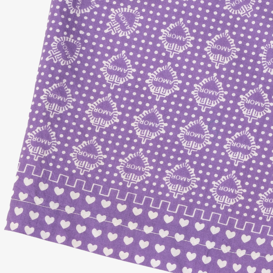 Crazy Pattern Easy Shorts Hawaii Purple