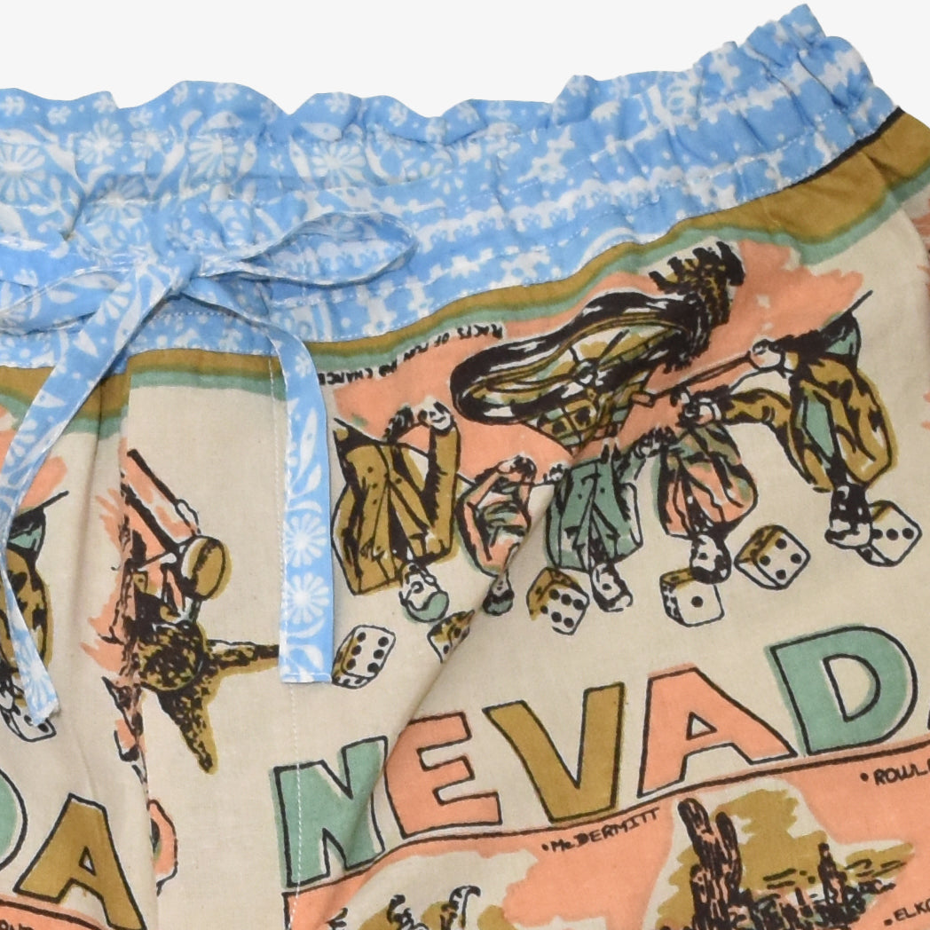 Crazy Pattern(クレイジーパターン) ショートパンツ Nevada /Green paisley