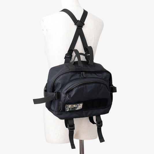 ナイロンキルティングベルトパック Black / TD-1000-26ss-c2