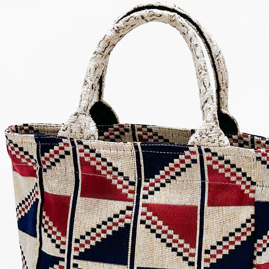 HAL Pennant Jacquard XS Small Tote Bag Tricolor