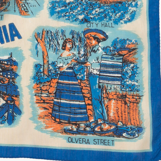 LA24 (ロスアンジェルス24)・マッププリント バンダナ