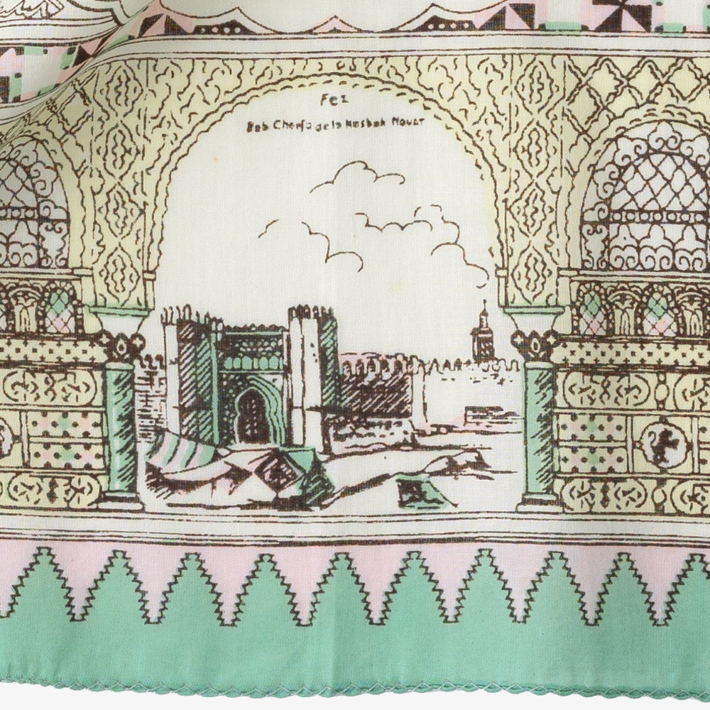 New Morocco マッププリント バンダナ Daylight / BBB1312 NewMorocco-c1