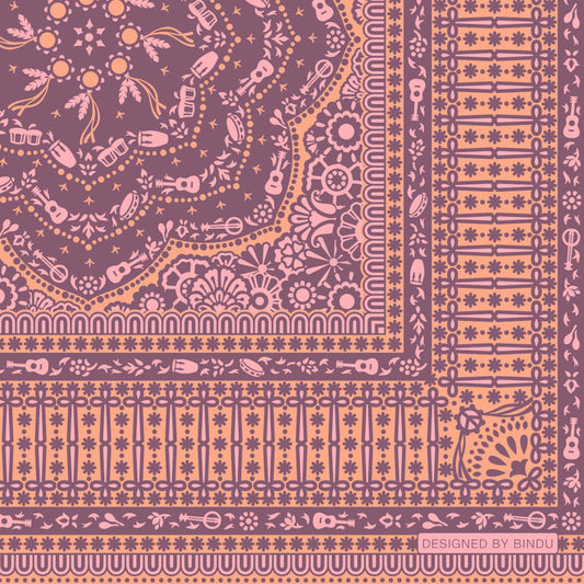 Tambourine pt. bandana salmon