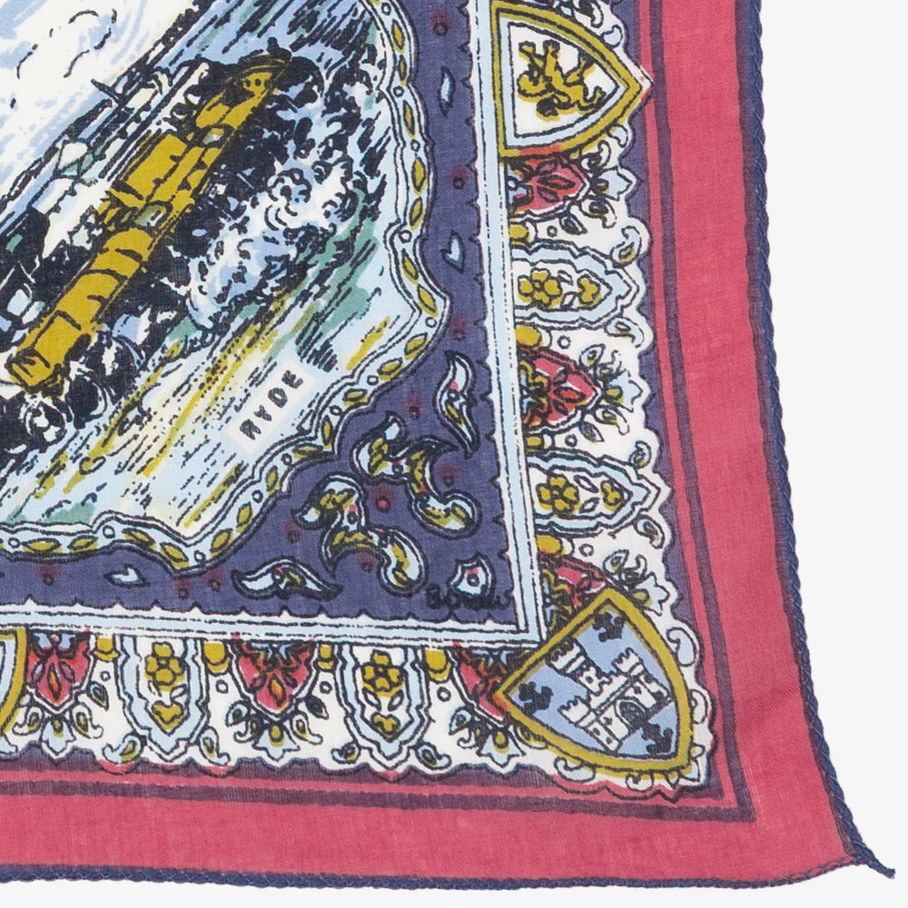 Wight マップバンダナ Navy / BBB1312-Wight-c2