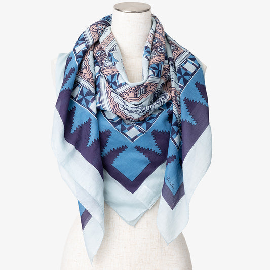 モロッコ マッププリント スカーフ Moonshine / BBB1313-Morocco-c2