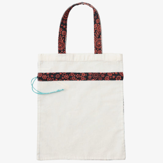 バンダナ エコバッグ・Mサイズ・New SF/Black