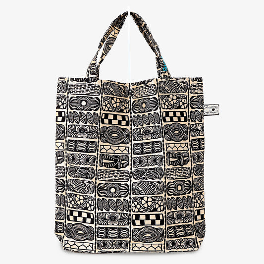 Bangle23 Jacquard Tote Bag - Natural / BBB1974
