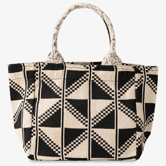 HAL(ハル) ペナントジャカード・XSスモール トートバッグ・Mono