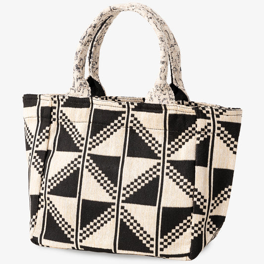 HAL(ハル) ペナントジャカード・XSスモール トートバッグ・Mono