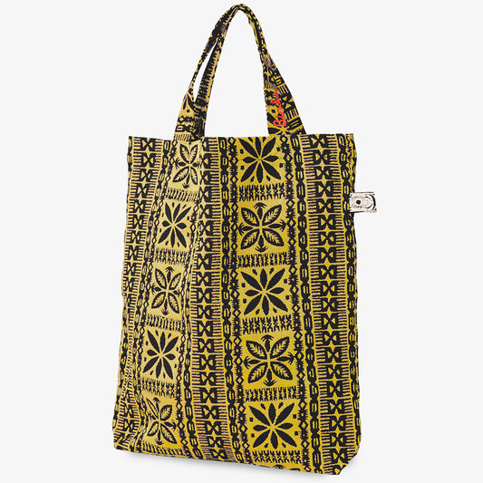 Tiki Dennis Jacquard Tote Bag, Gold / BBB2068