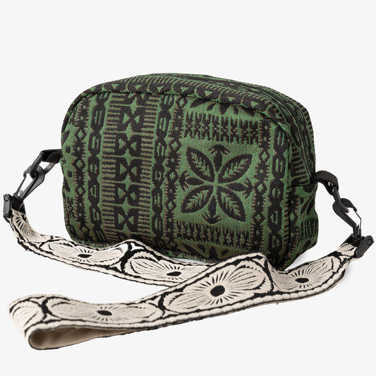 Tiki Dennis (デニス) ジャカード ミニ ショルダーバッグ・Green