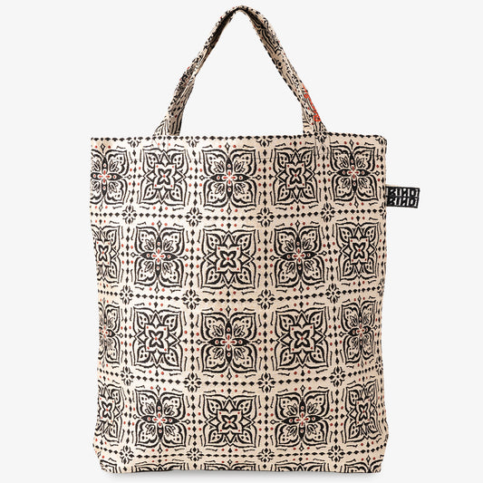 Brian Jacquard Tote Bag, Natural / BBB2072