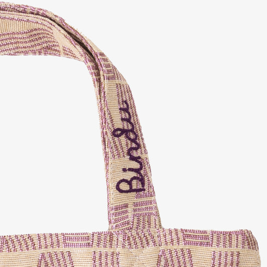 LA ジャカード トートバッグ Stripe Pink/ BBB-2094LA25S