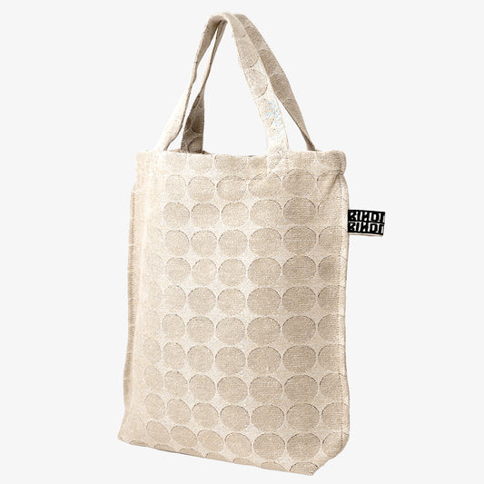 Dot ジャカード リバース トートバッグ Natural / BBB-2094dot-25MS-c1
