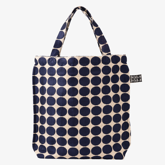 Dot ジャカード リバース トートバッグ Navy / BBB-2094dot-25MS-c2