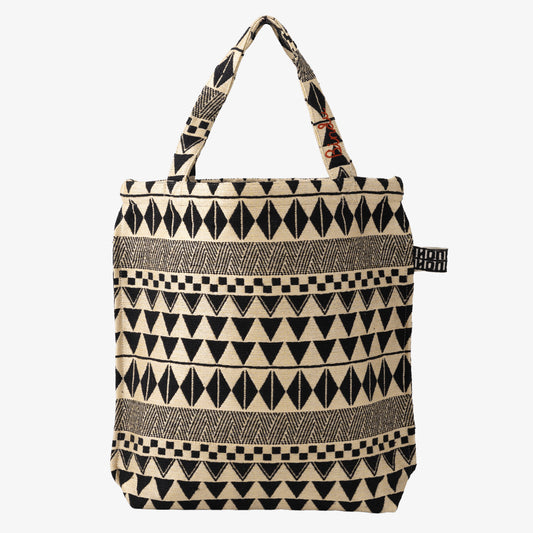 Tribal ジャカード リバース トートバッグ Black / BBB-2094tribal-25MS-c2