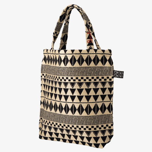 Tribal ジャカード リバース トートバッグ Black / BBB-2094tribal-25MS-c2