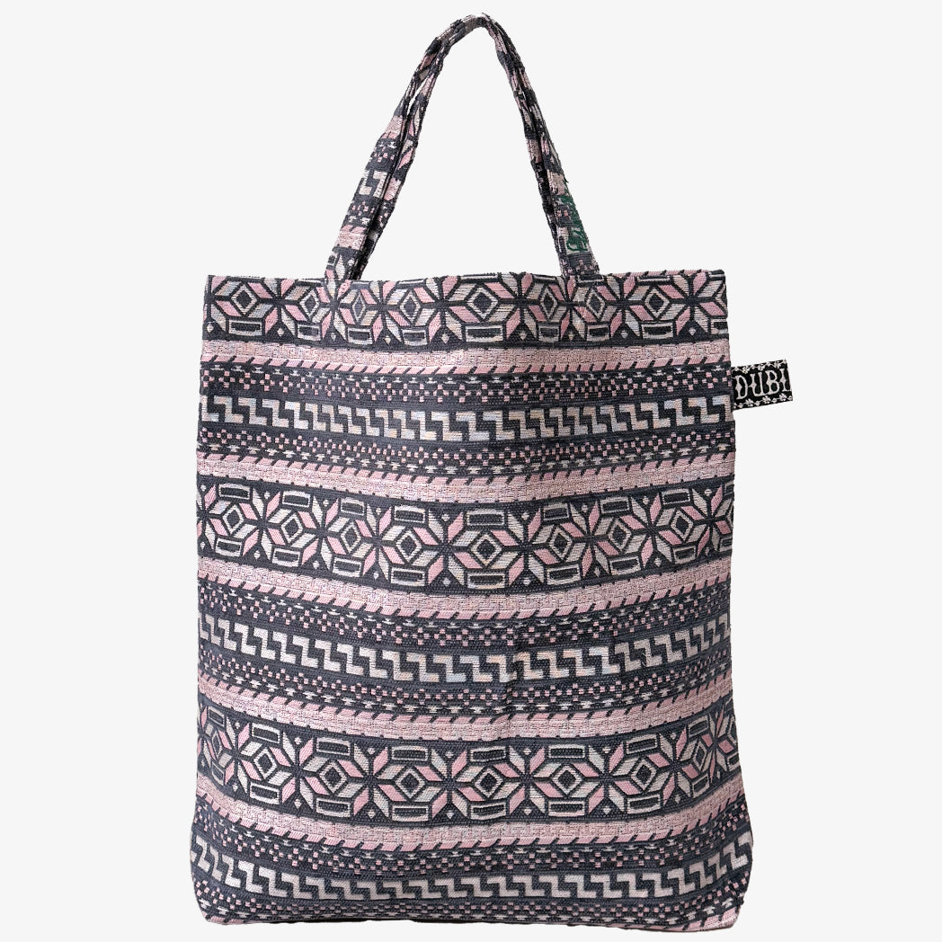Chenille Model Shop Jacquard Small Reverse Tote Bag ジャ