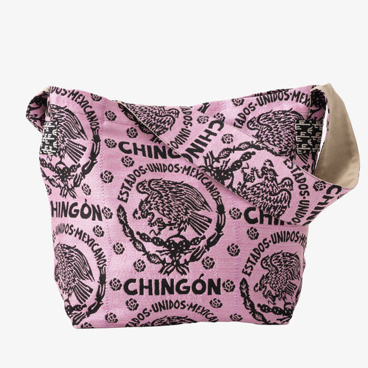 Chingon ジャカード モンク ショルダーバッグ Pink / BBB-2128-c2 25S