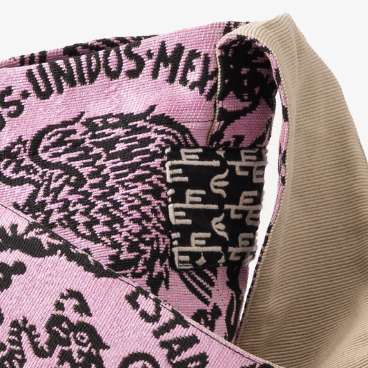 Chingon ジャカード モンク ショルダーバッグ Pink / BBB-2128-c2 25S