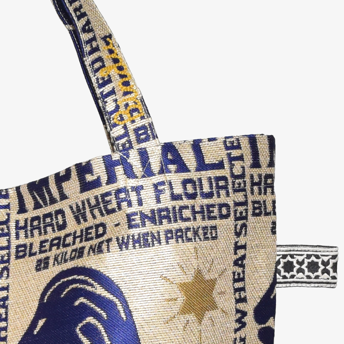 Imperial Jacquard Tote Bag Natural / BBB-2132-25MS-c1