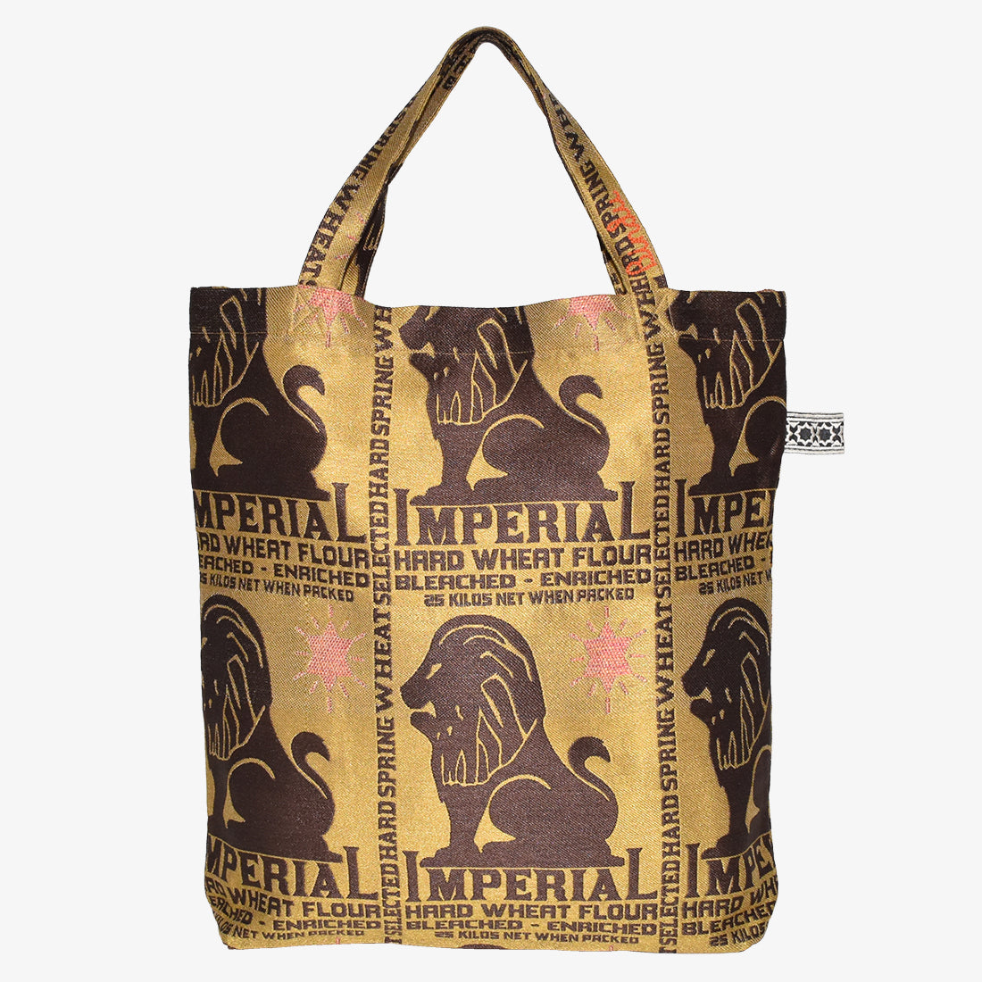 Imperial Jacquard Tote Bag Yellow / BBB-2132-25MS-c2
