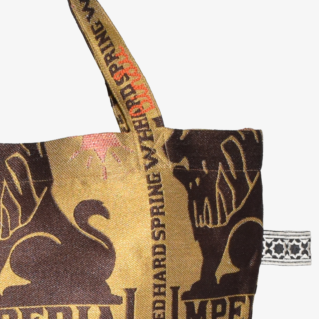 Imperial Jacquard Tote Bag Yellow / BBB-2132-25MS-c2