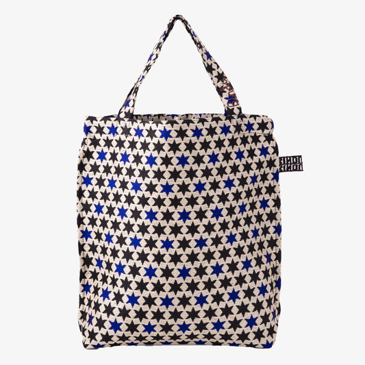 Cullinan ジャカード リバース トートバッグ Blue / BBB-2135-25MS-c1