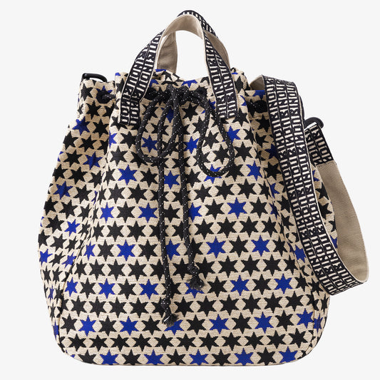 Cullinan ジャカード モチーラバッグ Blue / BBB-2137-25MS-c1