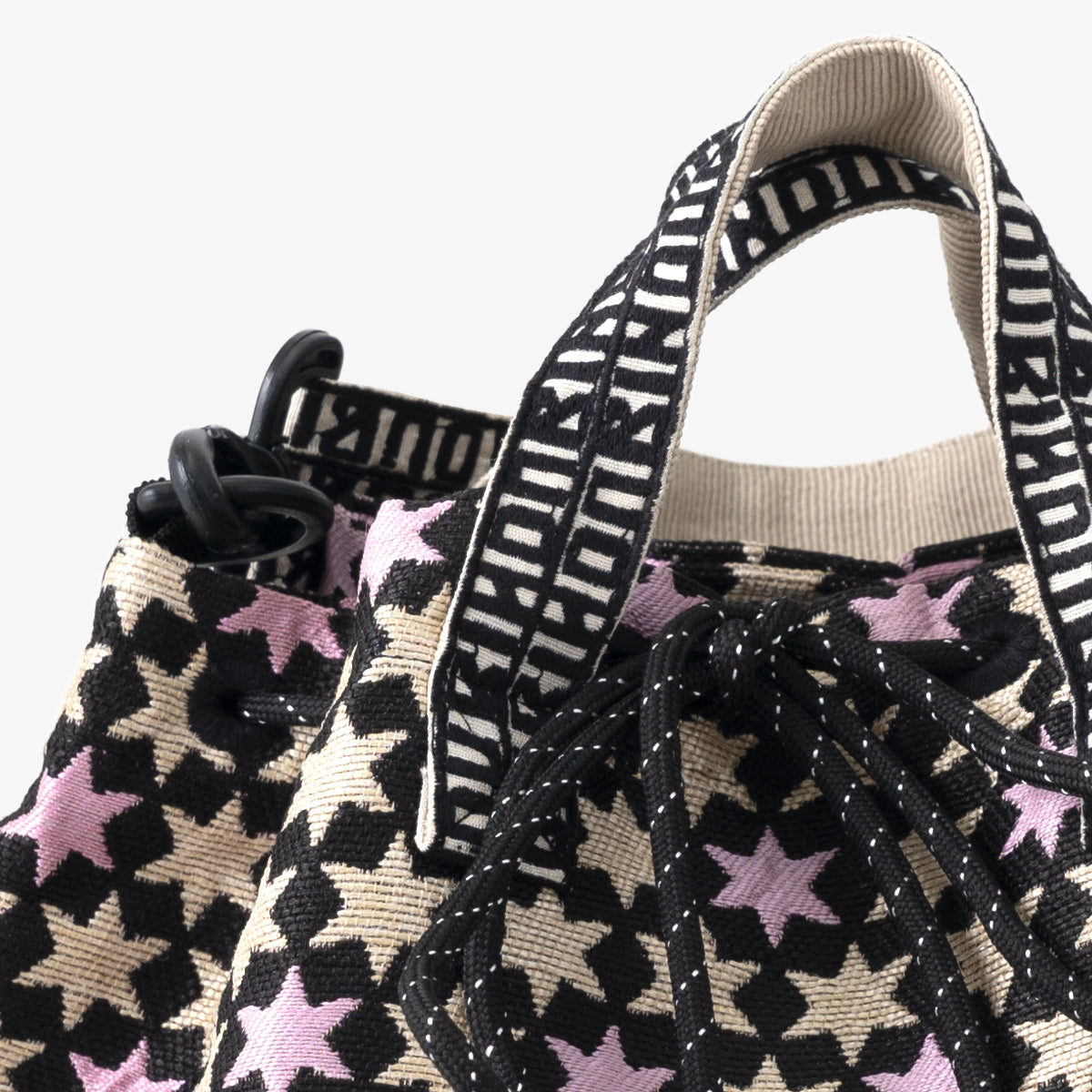 Cullinan Jacquard Mochila Bag Pink / BBB-2137-25MS-c2