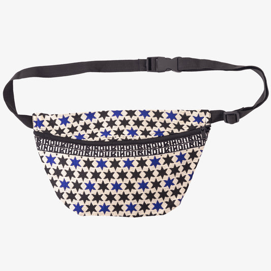 Cullinan ジャカード ウエストバッグ Blue / BBB-2138-25MS-c1