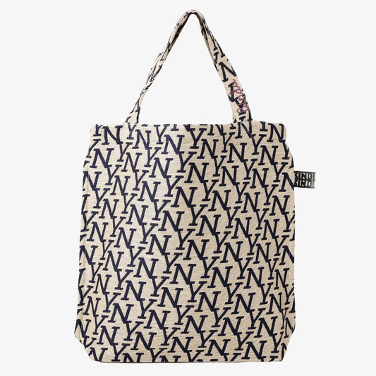 NY ジャカード トートバッグ Natural / BBB-2140-25FW-c1