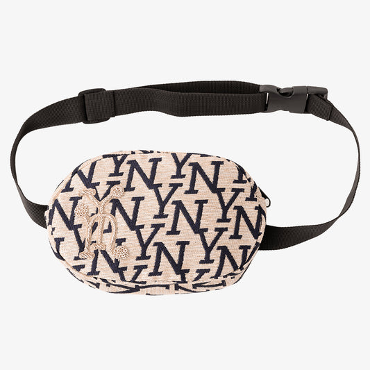 NY ジャカード プチ ウエストバッグ Natural / BBB-2141-25FW-c1