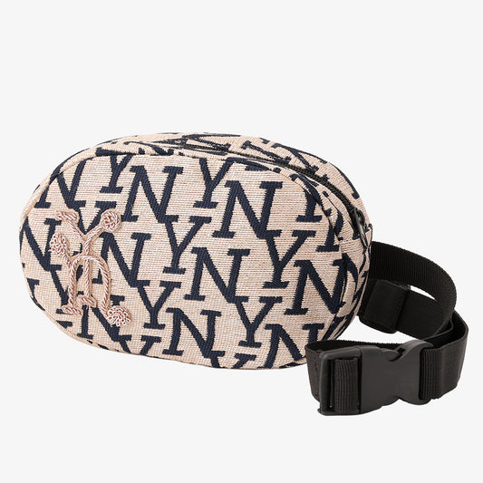 NY ジャカード プチ ウエストバッグ Natural / BBB-2141-25FW-c1