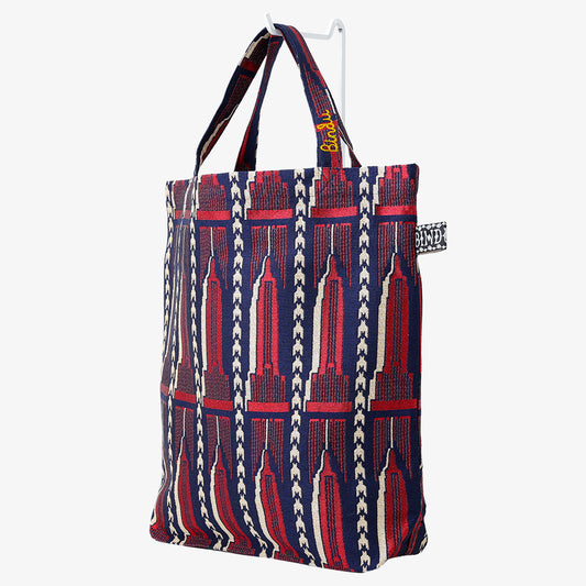 ESB ジャカード トートバッグ Red / BBB-2142-25FW-c1