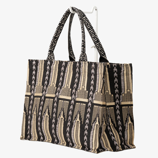 ESB ジャカード ブックトートバッグ Gold / BBB-2143-25FW-c2