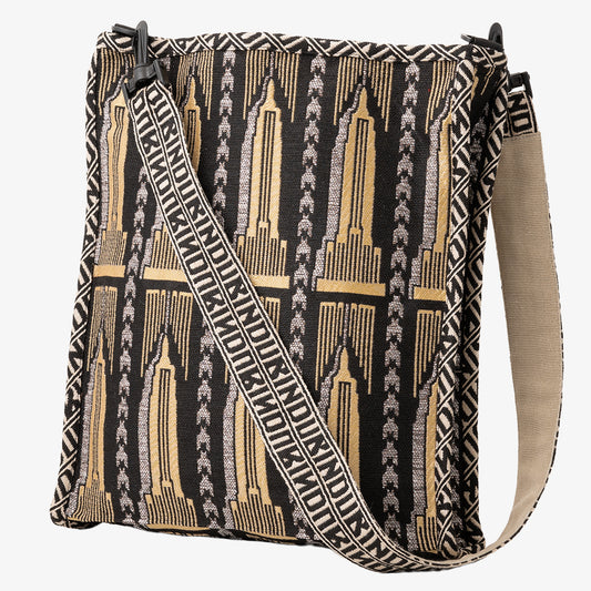 ESB ジャカード ショルダーバッグ Gold / BBB-2144-25FW-c2